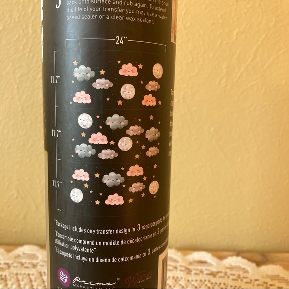 Redesign with Prima - Sweet Lullaby Decor Transfers - Picture 3 of 10